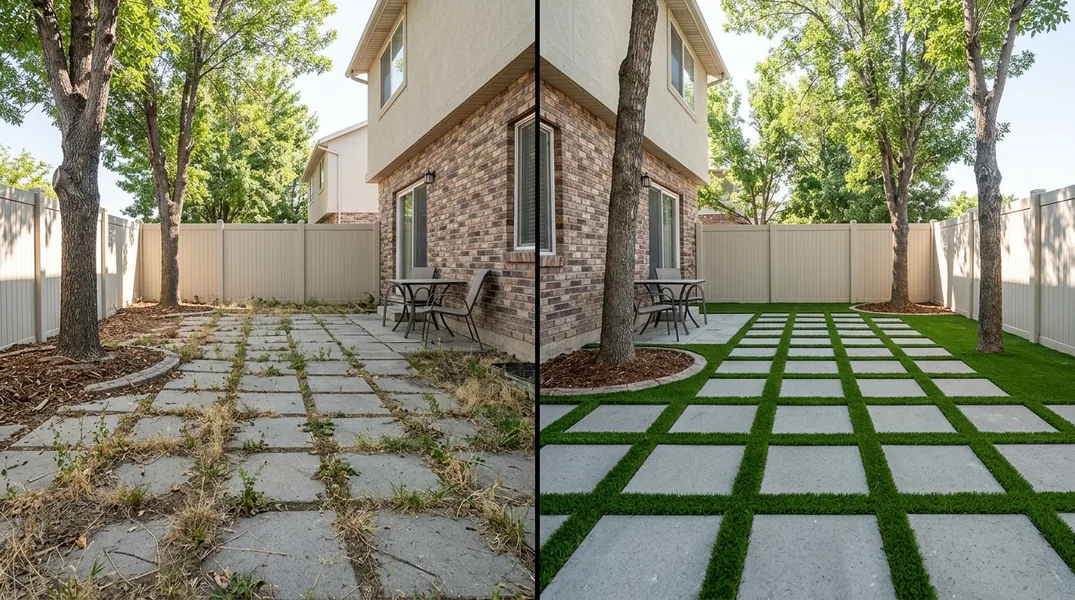 Result artificial grass installation in Twin Falls - Twin Falls Artificial Grass Installation