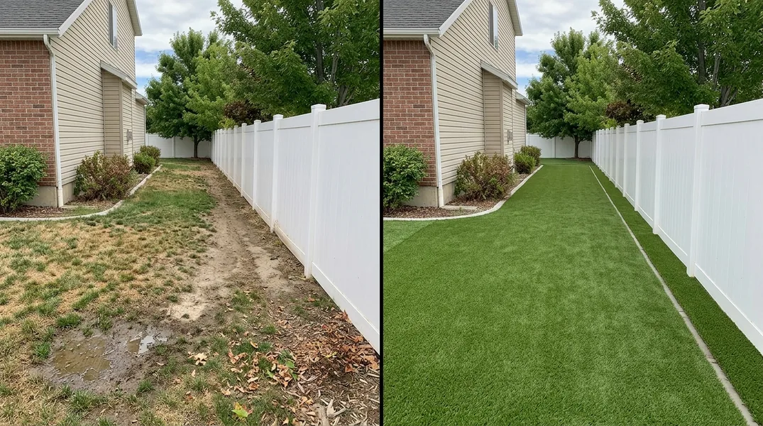 Result artificial grass installation in Twin Falls - Twin Falls Artificial Grass Installation