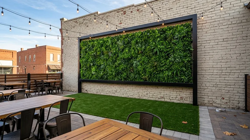 Artificial Grass Walls & Vertical Greenery Twin Falls