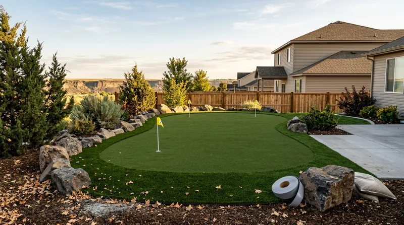 Putting Green Installation Twin Falls