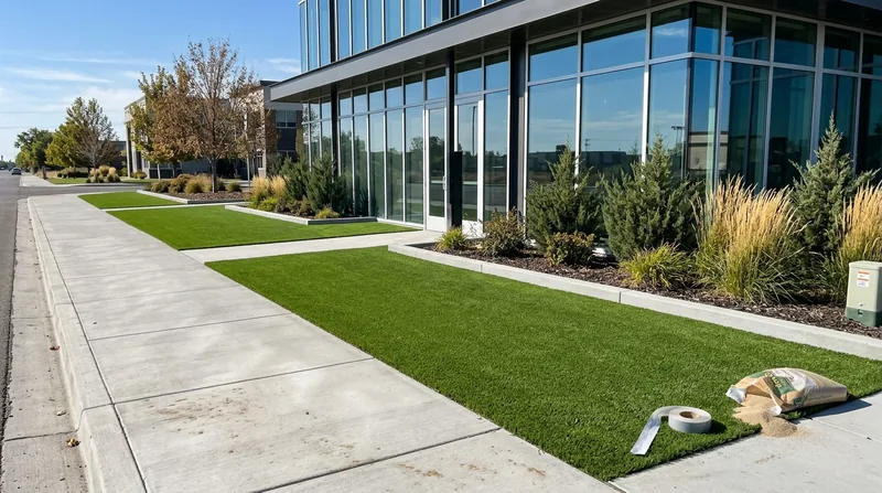 Commercial Artificial Grass Installation Twin Falls